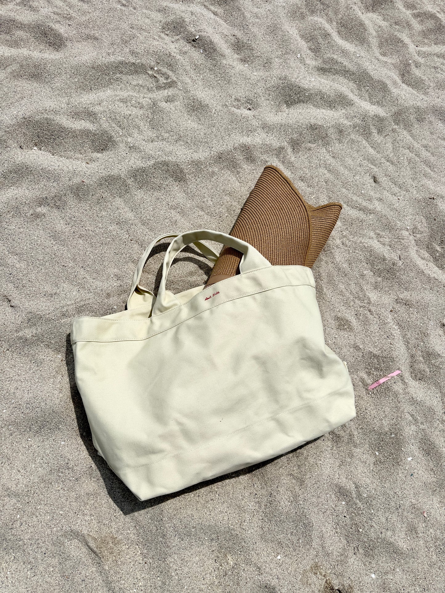 Canvas Beach Tote